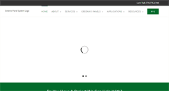 Desktop Screenshot of greenixpanels.com